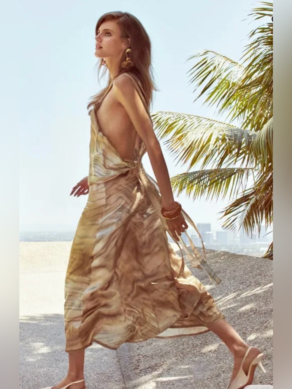 Zara ZW
Collection Earth Print Dress
NWTS size M
